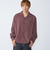 City Ambient Products: オープンカラー 楊柳 ソリッド ロングスリーブ シャツ
