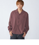 City Ambient Products: オープンカラー 楊柳 ソリッド ロングスリーブ シャツ