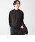 【WEB限定】SHIPS: ポンチ モックネック ロングスリーブ Tシャツ