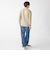 【WEB限定】SHIPS: ポンチ モックネック ロングスリーブ Tシャツ