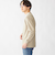 【WEB限定】SHIPS: ポンチ モックネック ロングスリーブ Tシャツ