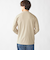 【WEB限定】SHIPS: ポンチ モックネック ロングスリーブ Tシャツ