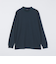 【WEB限定】SHIPS: ポンチ モックネック ロングスリーブ Tシャツ