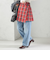 チェック プリーツ 巻き スカート