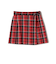 チェック プリーツ 巻き スカート