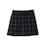 チェック プリーツ 巻き スカート