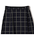 チェック プリーツ 巻き スカート
