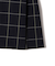 チェック プリーツ 巻き スカート