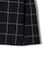 チェック プリーツ 巻き スカート