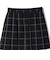 チェック プリーツ 巻き スカート