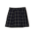 チェック プリーツ 巻き スカート