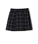 チェック プリーツ 巻き スカート