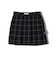 チェック プリーツ 巻き スカート