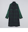 【 SHIPS別注】Errico Formicola: ブラックウォッチ ステンカラー コート
