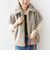 【WEB限定】グラデーション ファー ジップ ベスト