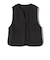 Fanaka:〈手洗い可能〉リバーシブル 刺繍 ベスト