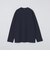 SHIPS: カノコ コンフォートネック ロングスリーブ Tシャツ