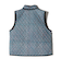 Soi-e:〈手洗い可能〉プリント キルティング リバース ベスト