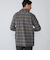 【SHIPS別注】Errico Formicola: ウィンドウペーンチェック オーバーシャツ
