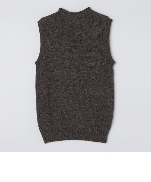 SHIPS別注】knitbrary: アルパカ Vネック ニットベスト｜シップス