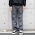 【SHIPS any別注】NEEDBY heritage: JOE ストレート デニム パンツ◇
