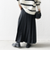 《一部追加予約》SHIPS any: ウーステッド ワイド プリーツ マキシ スカート 2