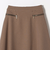 quaranciel:〈洗濯機可能〉チェック Aライン セミフレア スカート