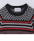 NOMA t.d.: CHECKER & STRIPE SWEATER