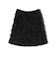 〈手洗い可能〉ラメ フリンジ ミニ スカート