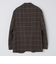 【 SHIPS別注】Errico Formicola:ウール ブラウン×ブルー チェック ジャケット
