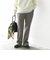 〈手洗い可能〉ストレッチ フレア パンツ