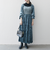 bon_meur:〈手洗い可能〉クラッシュ ベロア シャーリング ワンピース