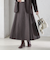 ヘリンボーン ツイード フレア スカート