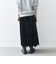 bon_meur:〈手洗い可能〉クラッシュ ベロア シャーリング 2WAY スカート