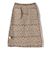 SHIPS Colors:〈手洗い可能〉レオパード ジャカード スカート
