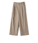 SHIPS Colors:〈手洗い可能〉TR ベルテッド タック パンツ