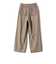 SHIPS Colors:〈手洗い可能〉TR ベルテッド タック パンツ