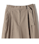 SHIPS Colors:〈手洗い可能〉TR ベルテッド タック パンツ