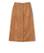 SHIPS Colors:フェイクスエード（ポリエステル）スカート◇