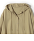 SHIPS Colors:〈手洗い可能〉ウール ライク シアー フーディー シャツ