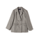 SHIPS Colors:〈手洗い可能〉メランジ ヘリンボーン ダブルボタン ジャケット