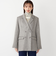SHIPS Colors:〈手洗い可能〉メランジ ヘリンボーン ダブルボタン ジャケット