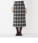 SHIPS Colors:起毛 チェック タイトスカート◇