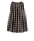 SHIPS Colors:チェック ワイド プリーツ スカート