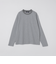 SHIPS Colors:〈手洗い可能〉ニットライク ロングスリーブ Tシャツ (ロンT)