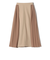 SHIPS Colors:〈手洗い可能〉プリーツ コンビ スカート