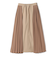SHIPS Colors:〈手洗い可能〉プリーツ コンビ スカート