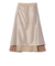 SHIPS Colors:〈手洗い可能〉プリーツ コンビ スカート