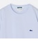 【SHIPS any別注】LACOSTE: ワンポイント ロゴ ピケ クルーネック Tシャツ 24SS◇