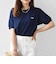 【SHIPS any別注】LACOSTE: ワンポイント ロゴ ピケ クルーネック Tシャツ 24SS◇